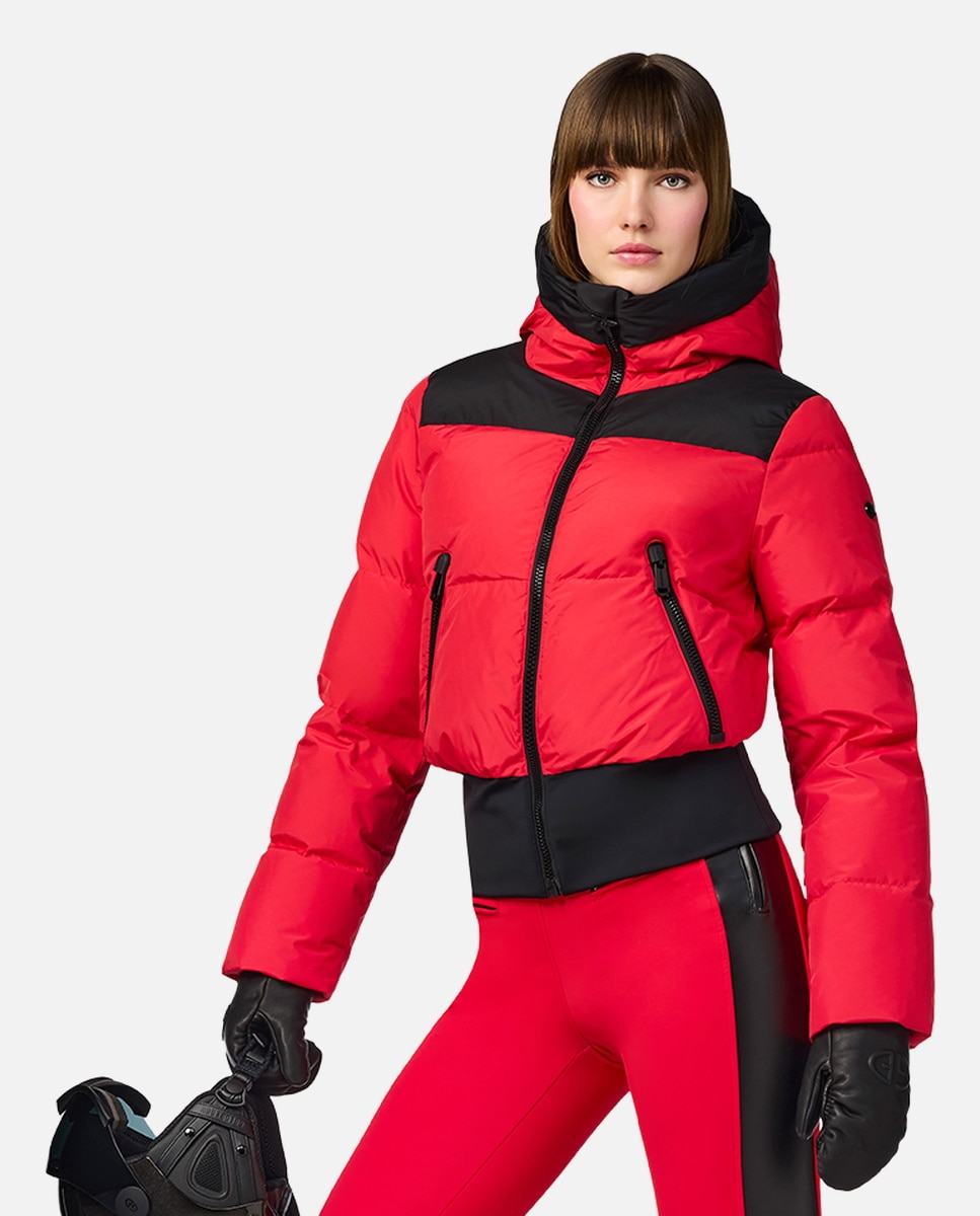 Imagen 0 de Chaqueta de esquí de mujer VILLAGE Goldbergh Rojo