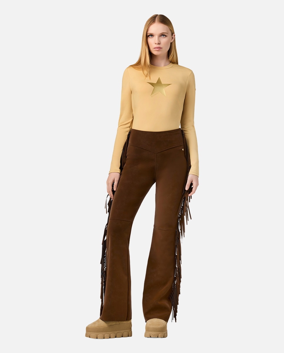 Pantalón de esquí de mujer RUMI Goldbergh - Marrón Marrón-3