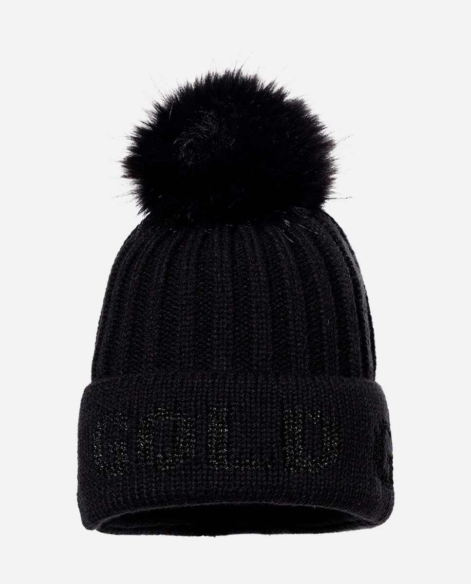 Imagen 0 de Gorro de mujer Hodd Beanie Goldbergh Negro