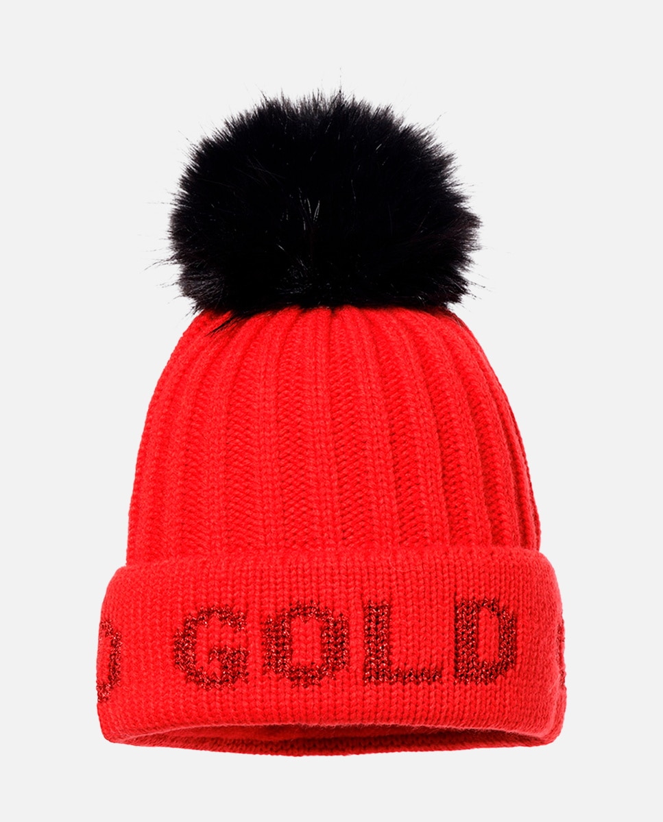 Gorro de mujer Hodd Beanie Goldbergh - Rojo Rojo-1