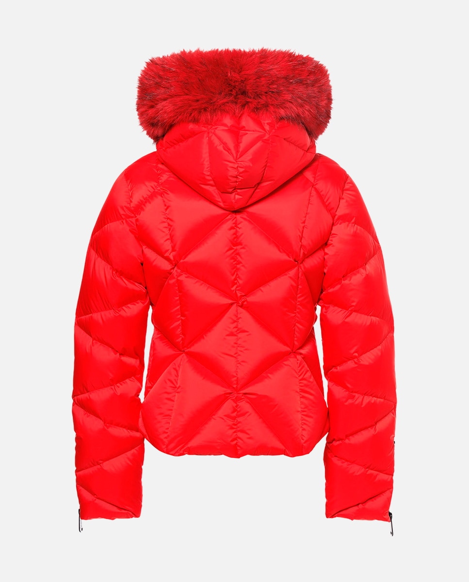 Imagen 6 de Chaqueta de esquí de mujer HARUMI FAUX BORDER Goldbergh - Rojo Rojo
