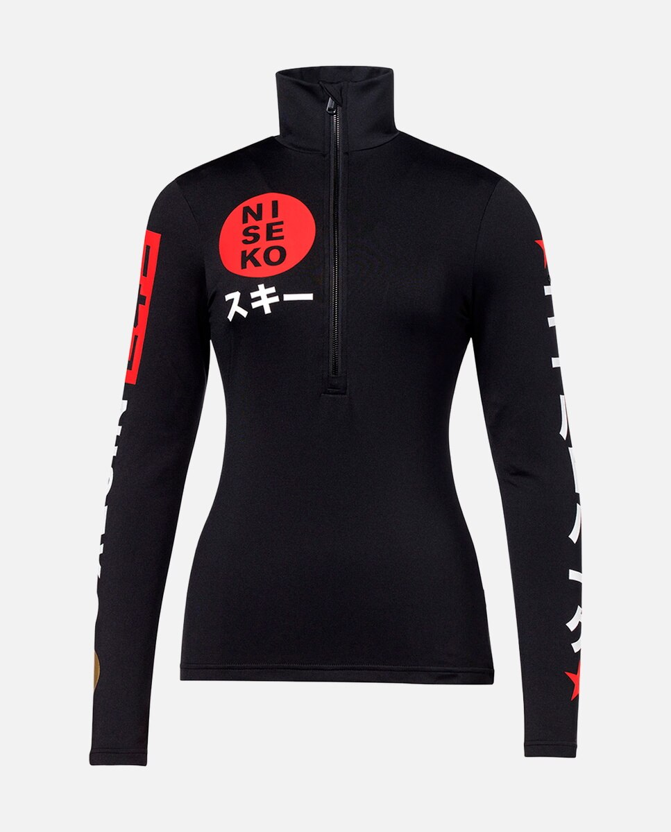 Imagen 5 de Camiseta térmica de esquí de mujer NISEKO Goldbergh - Negro Negro