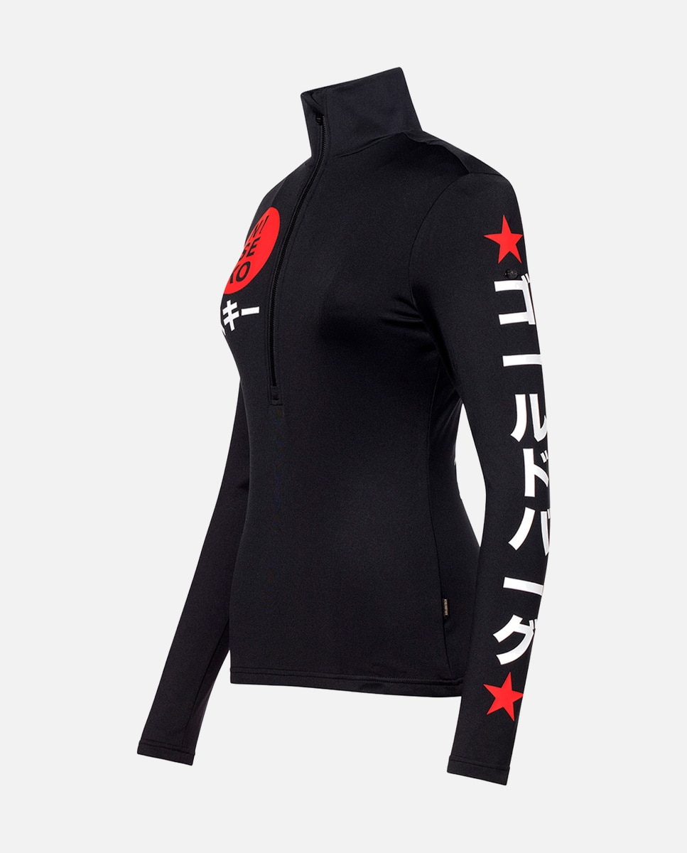 Imagen 7 de Camiseta térmica de esquí de mujer NISEKO Goldbergh - Negro Negro