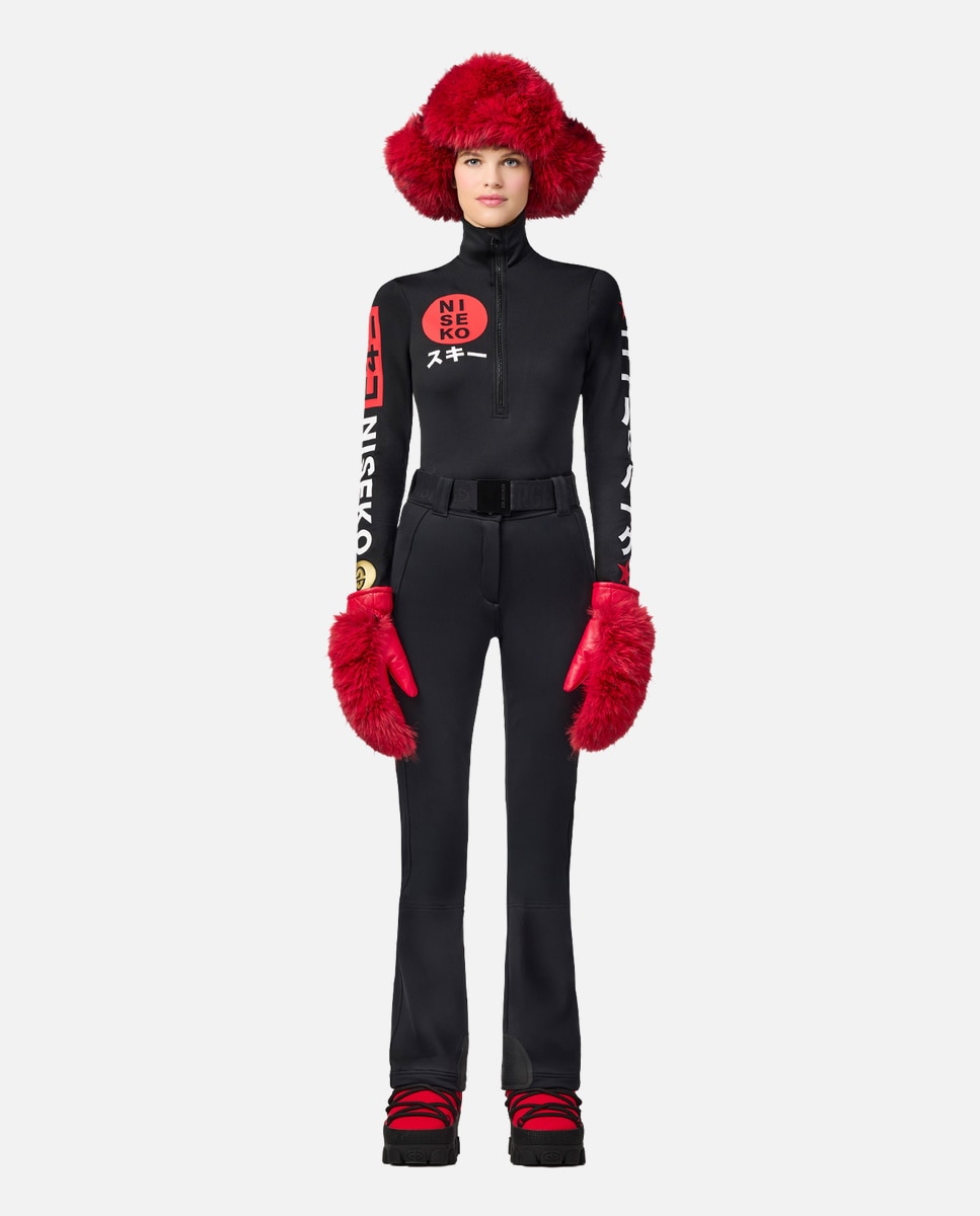 Imagen 9 de Camiseta térmica de esquí de mujer NISEKO Goldbergh - Negro Negro