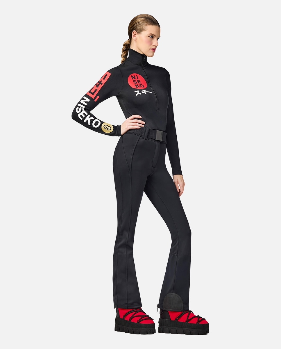 Imagen 10 de Camiseta térmica de esquí de mujer NISEKO Goldbergh - Negro Negro