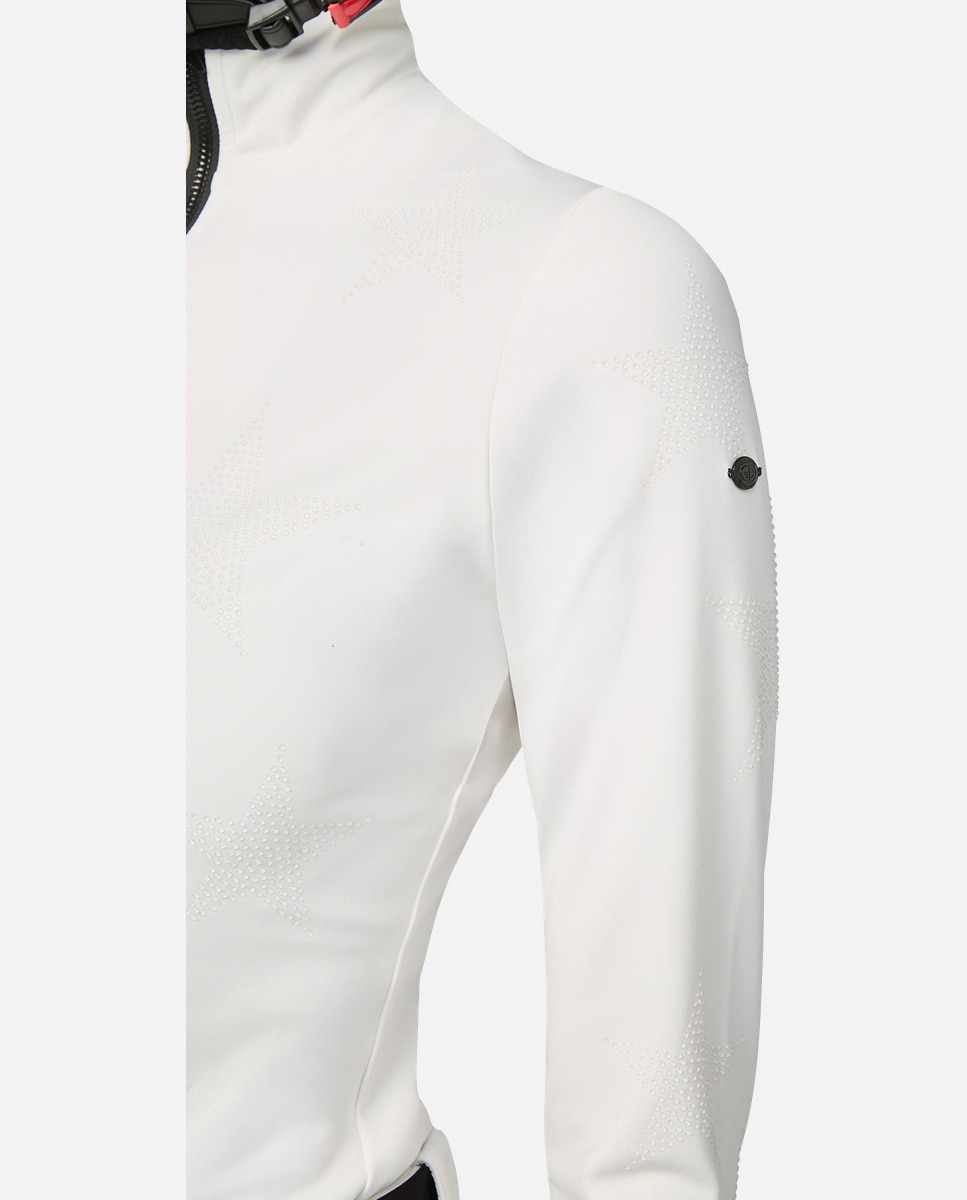 Camiseta térmica de esquí de mujer YURA Goldbergh - Blanco Blanco-5