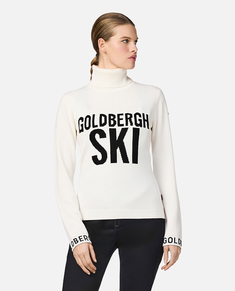 Goldbergh Jersey de esquí de mujer HOI Blanco