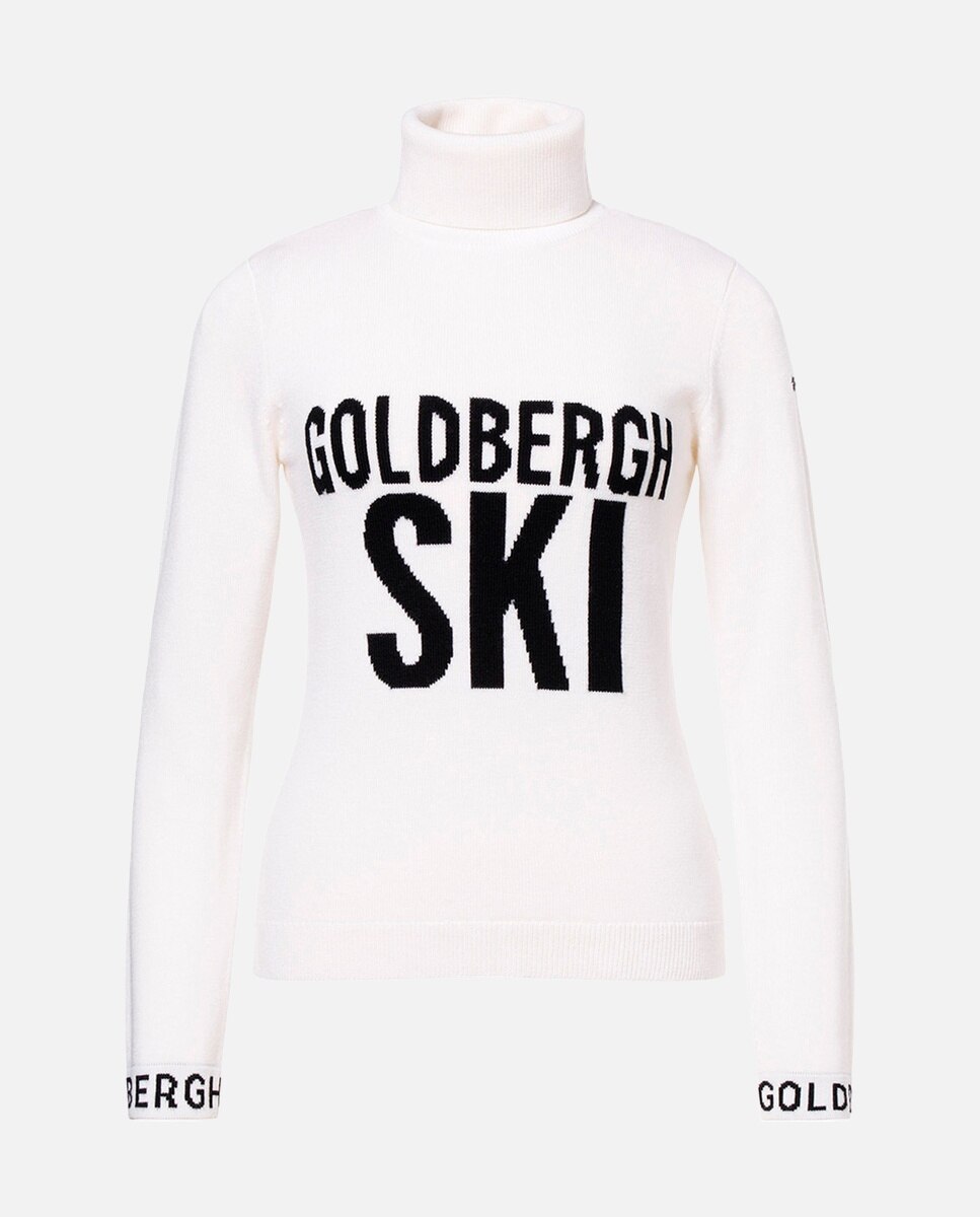 Imagen 3 de Jersey de esquí de mujer HOI Goldbergh - Blanco Blanco