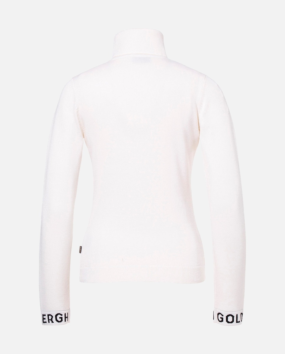 Imagen 4 de Jersey de esquí de mujer HOI Goldbergh - Blanco Blanco