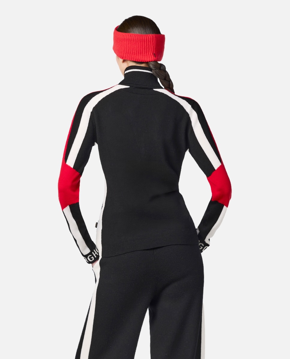 Imagen 2 de Jersey de esquí de mujer SPORT Goldbergh - Negro Negro