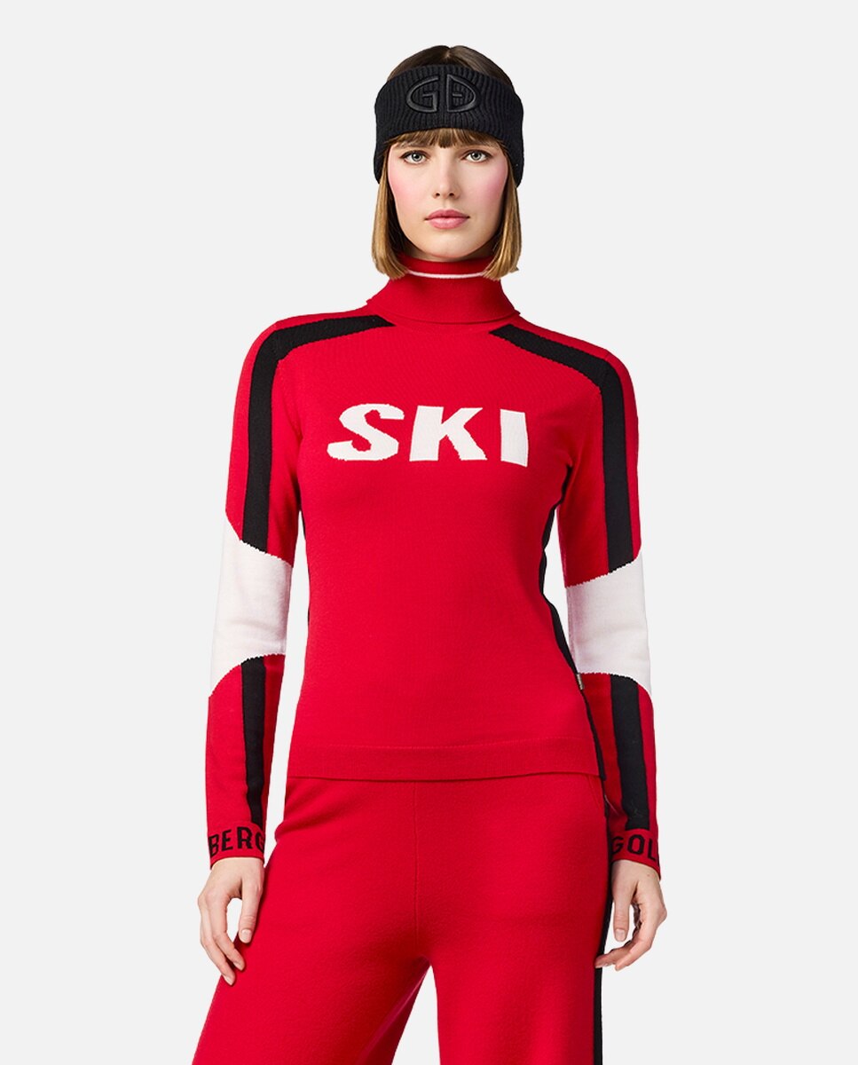 Goldbergh Jersey de esquí de mujer SPORT Negro