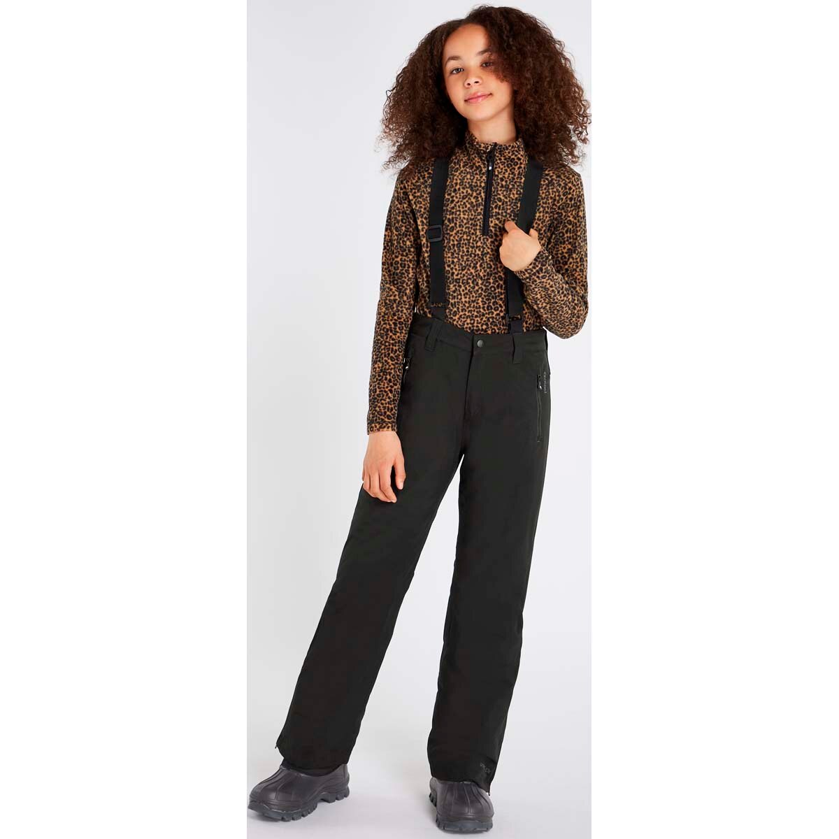 Pantalón de esquí de niños Sunny Jr Protest - Negro Negro-3
