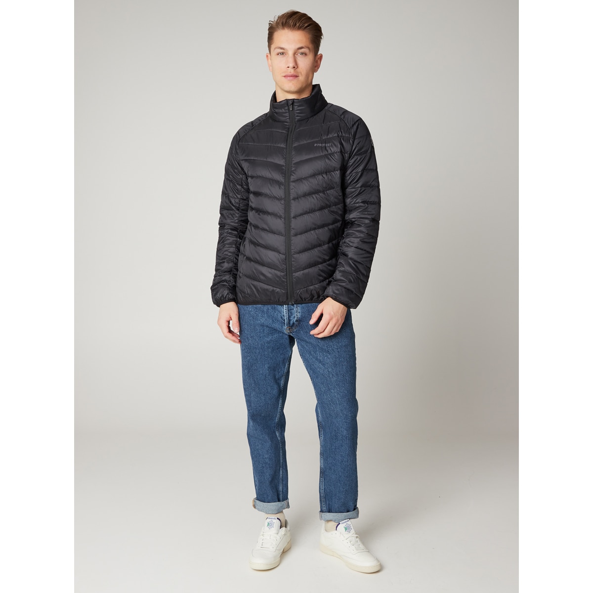 Chaqueta de hombre Prtshaffer Protest - Negro Negro-5