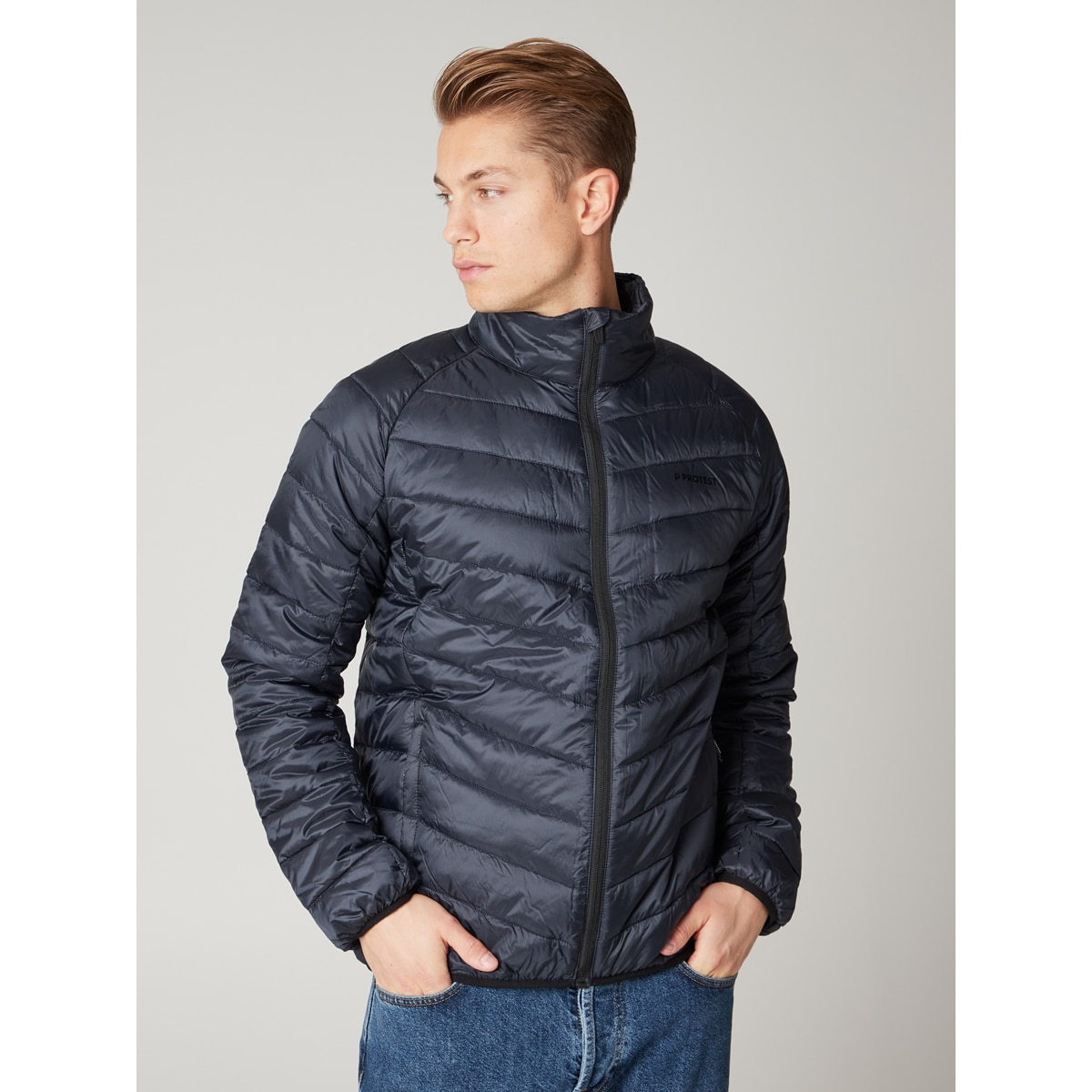 Chaqueta de hombre Prtshaffer Protest - Negro Negro-3