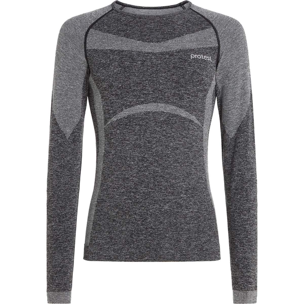 Imagen 0 de Camiseta térmica de mujer Prtkombu Protest Gris