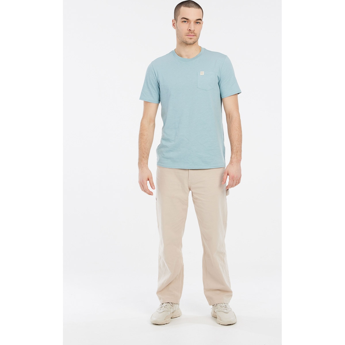 Camiseta de hombre Cruz Protest - Azul claro Azul claro-6