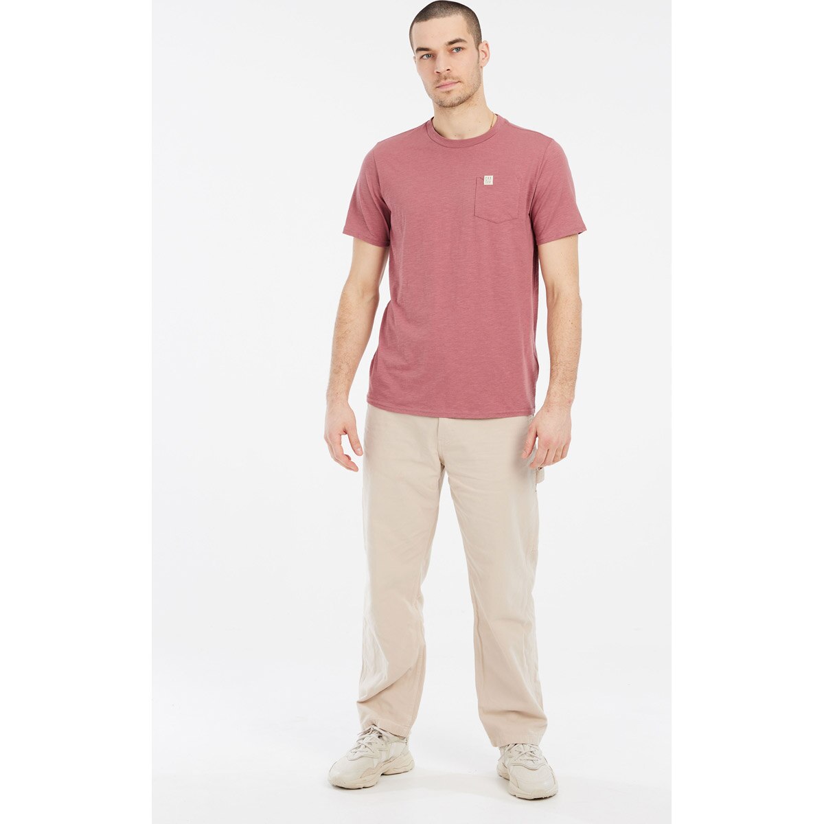 Camiseta de hombre Cruz Protest - Rosa Rosa-6