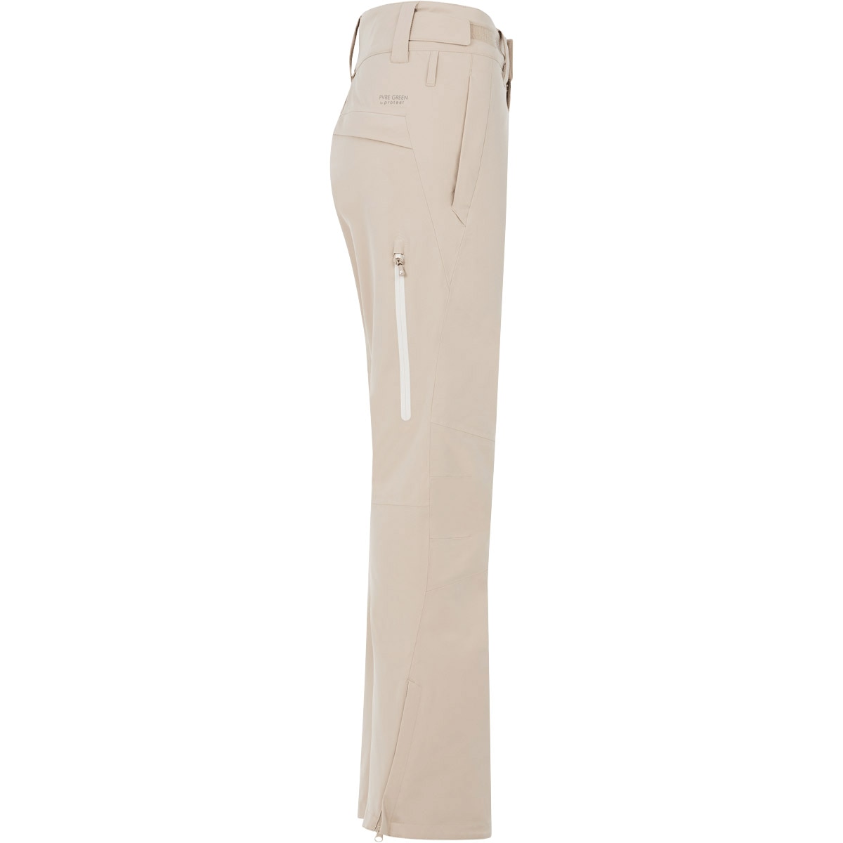 Pantalón de mujer Prtcarmackos Protest - Natural Natural-3
