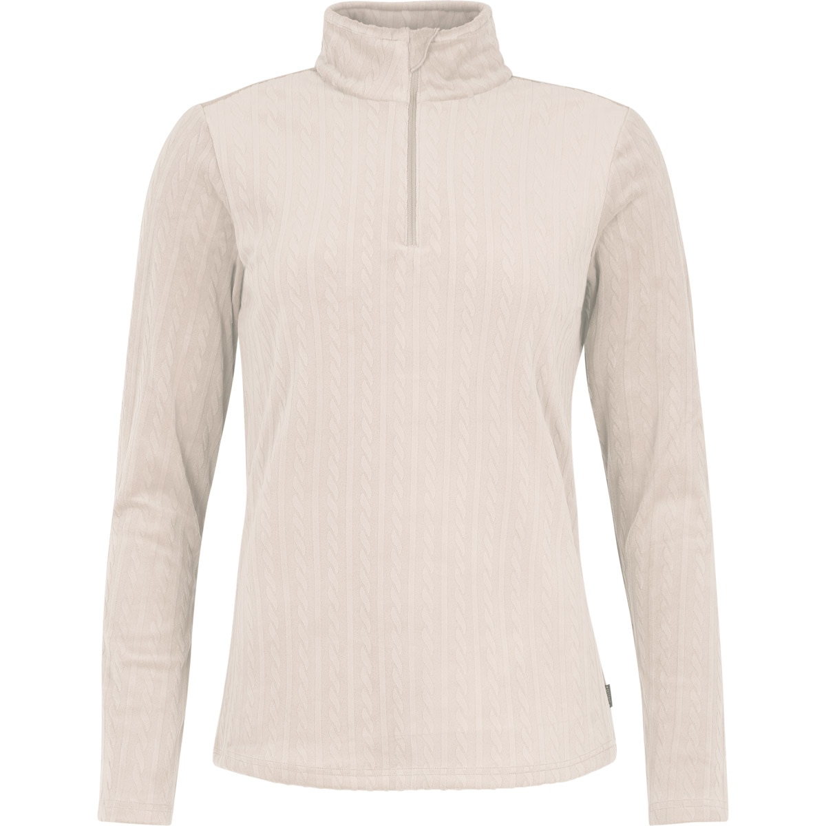 Imagen 0 de Forro polar de esquí de mujer Gail 1/4 zip active Protest Blanco