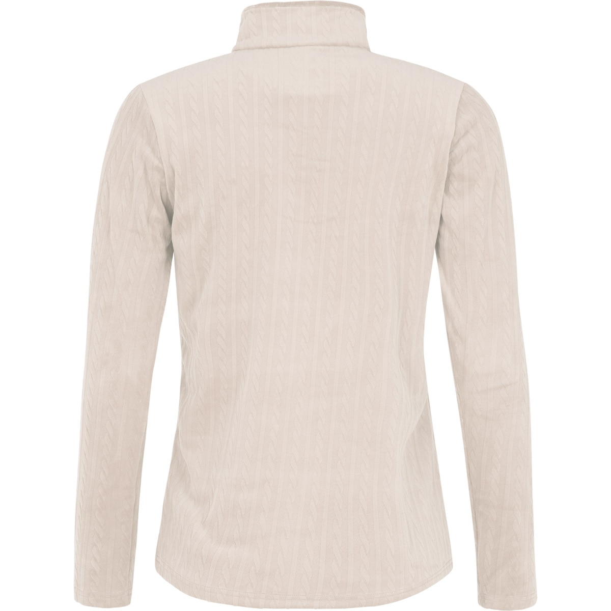 Forro polar de esquí de mujer Gail 1/4 zip active Protest - Blanco Blanco-2