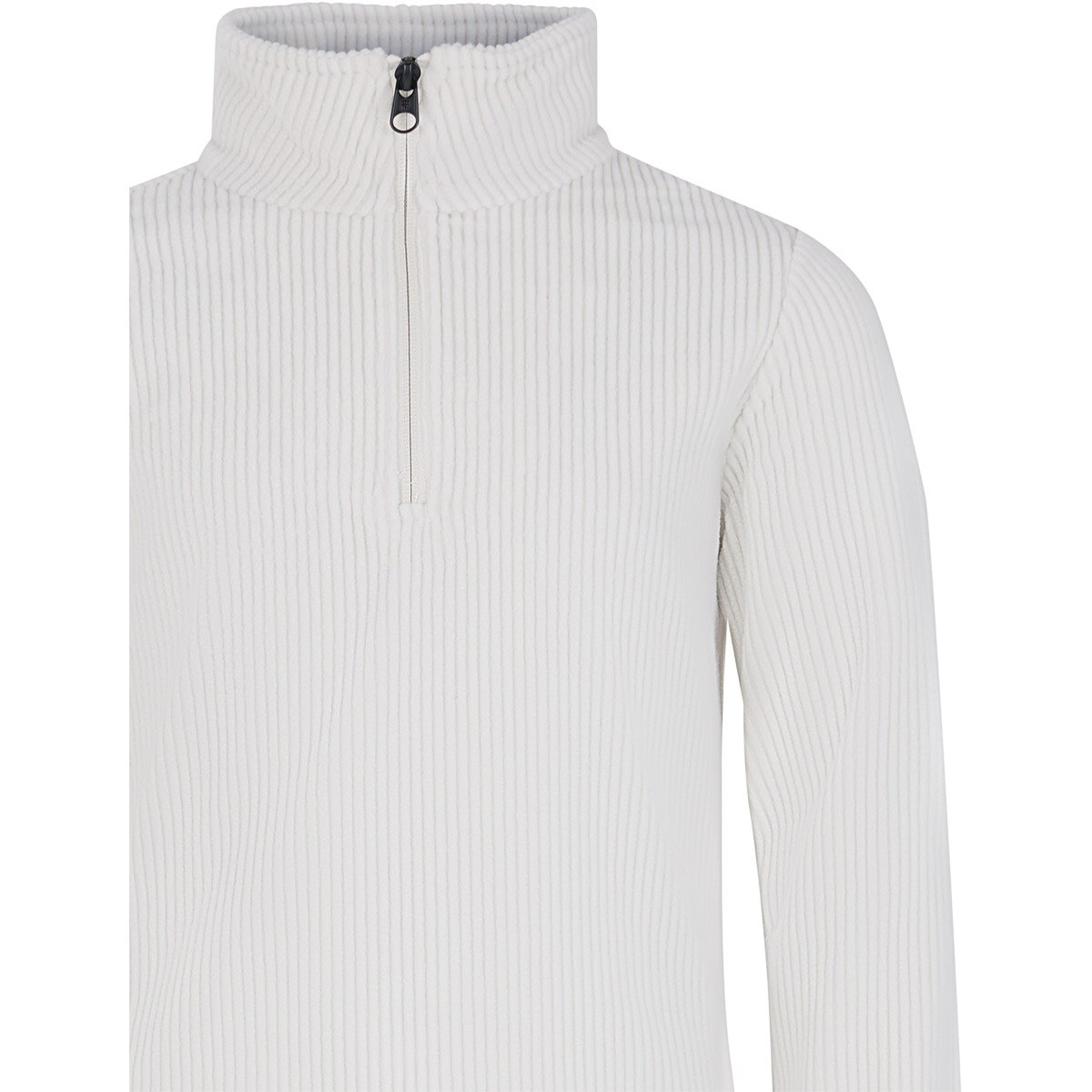 Forro polar de esquí de niño ZORA JR 1/4 zip Protest - Blanco Blanco-3