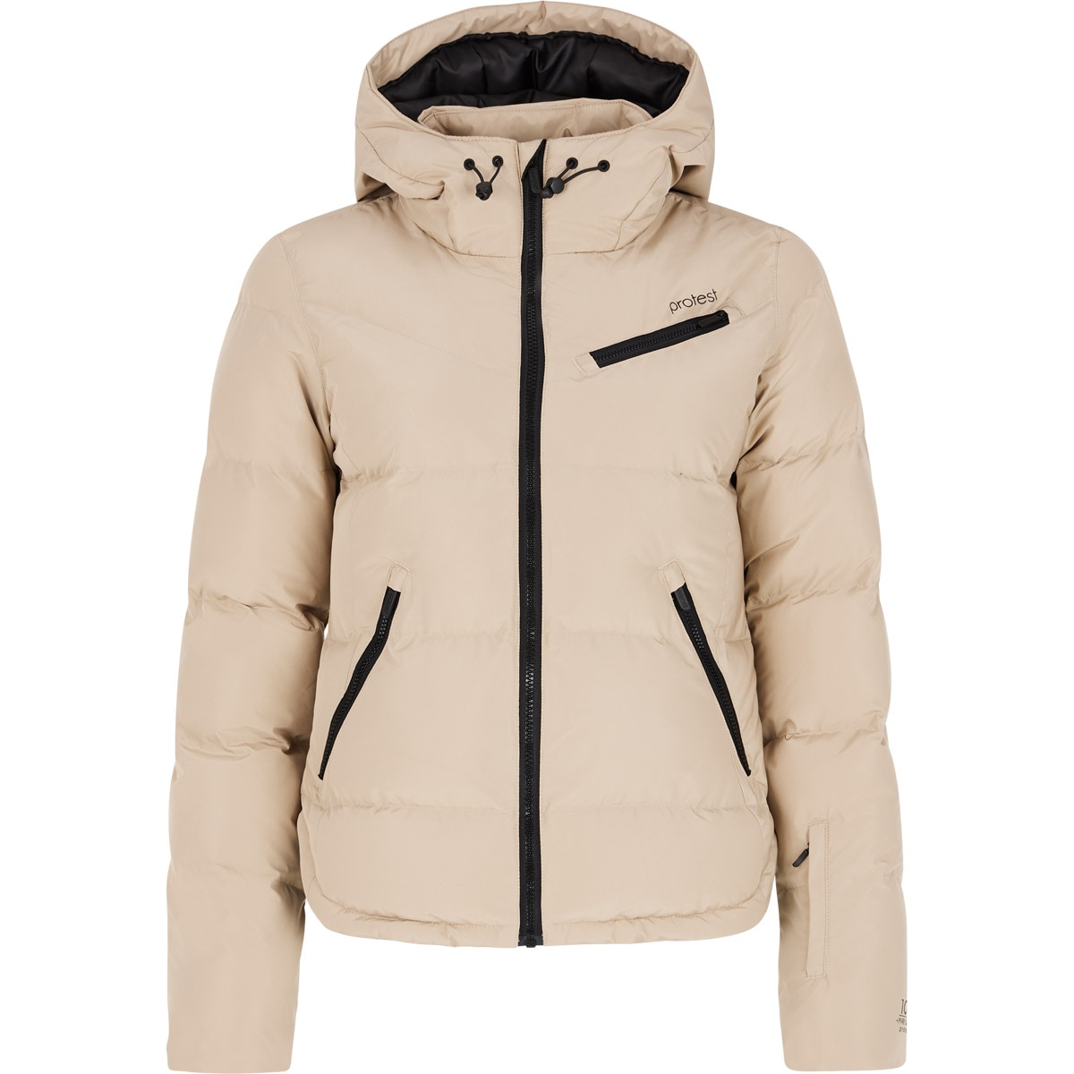 Chaqueta de esquí de mujer Lucid Protest - Beige Beige-1