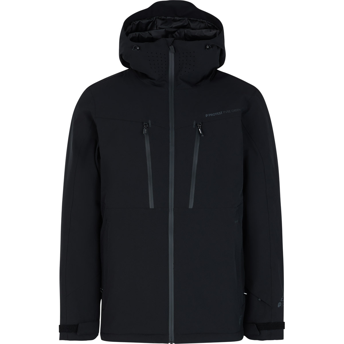 Protest Chaqueta de esquí de hombre Prttimothy Marrón