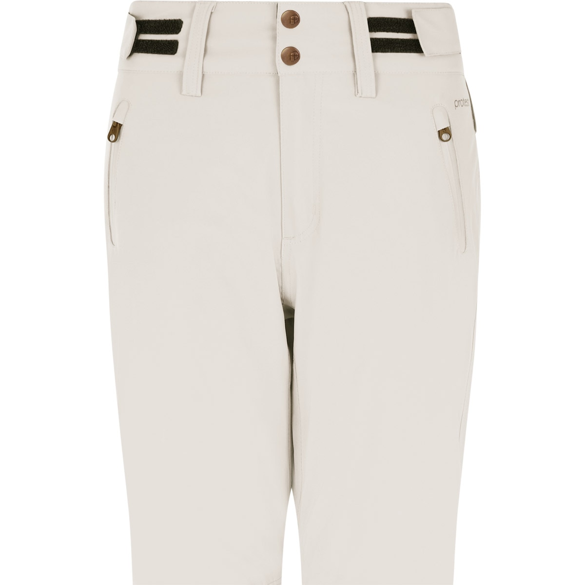 Pantalón de esquí de mujer CINNAMONES Protest - Blanco roto Blanco roto-3
