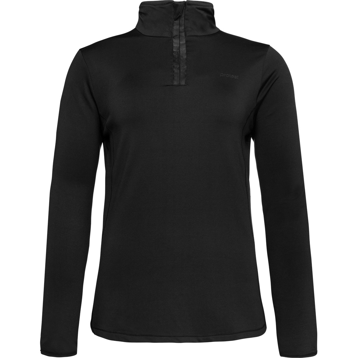 Protest Forro polar de esquí de mujer REFABRIZ 1/4 zip Marrón
