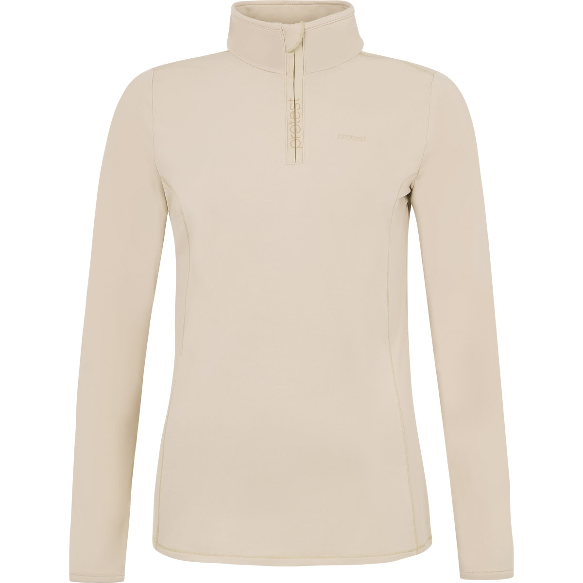 Forro polar de esquí de mujer REFABRIZ Protest - Beige Beige-1