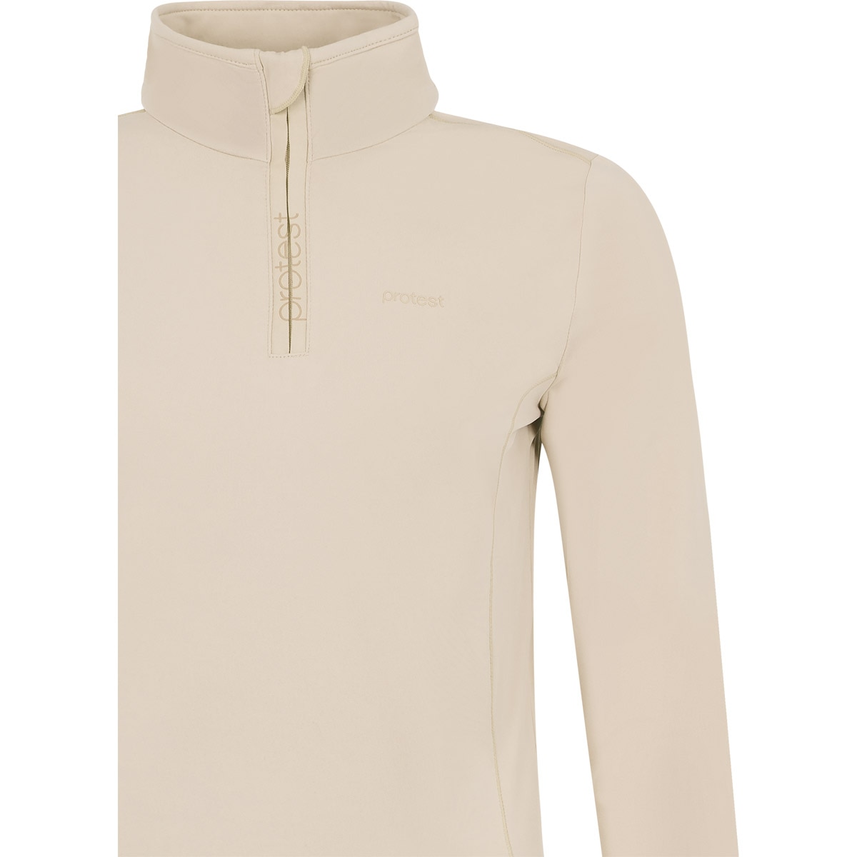 Forro polar de esquí de mujer REFABRIZ Protest - Beige Beige-3