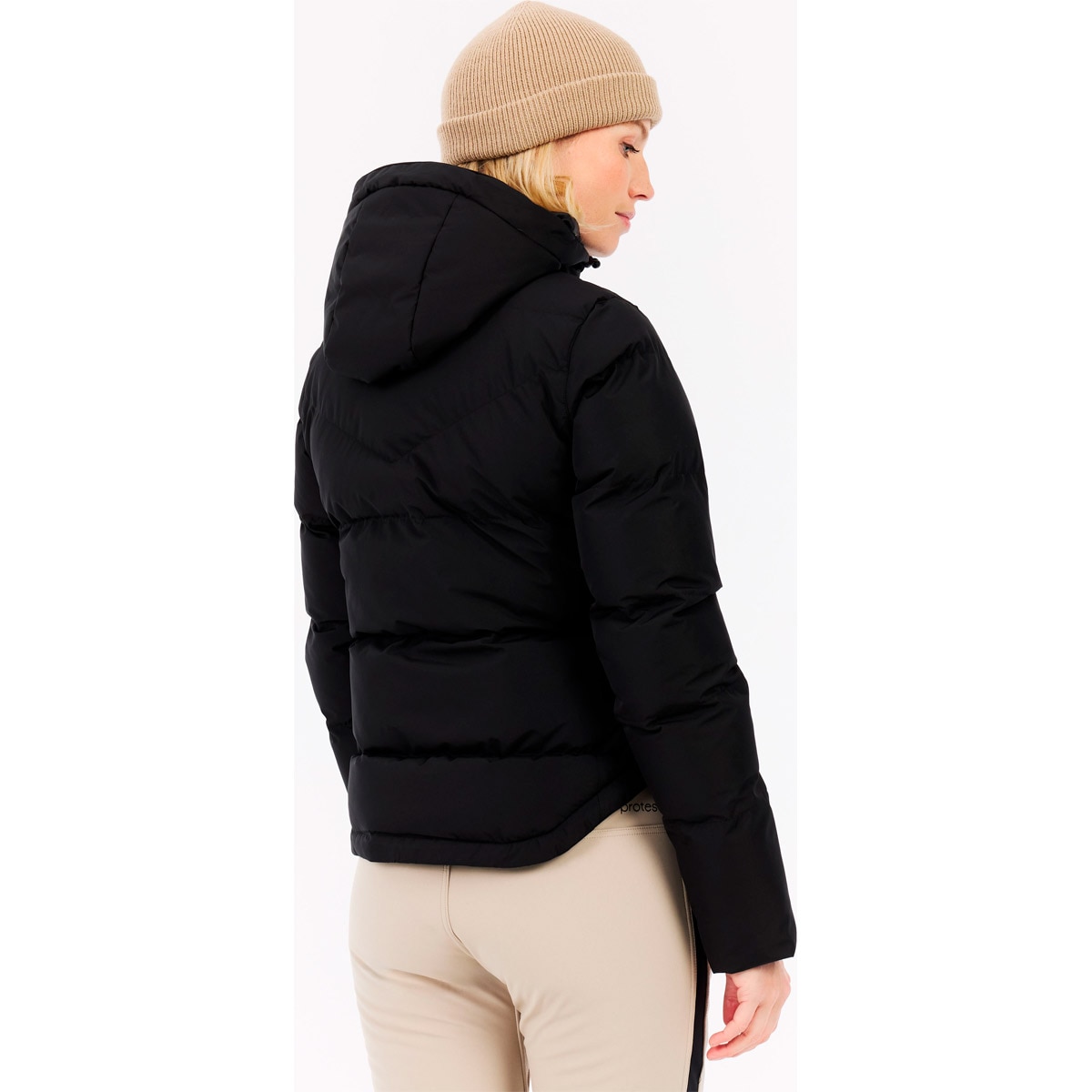 Chaqueta de nieve de mujer Lucid Protest - Negro Negro-2