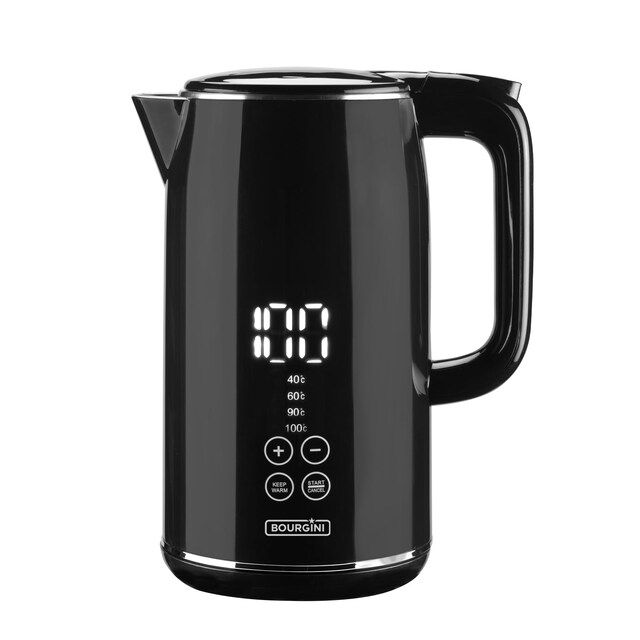 Imagen 0 de Hervidor de agua Bourgini digital con regulación de temperatura 2200W 1,7 L