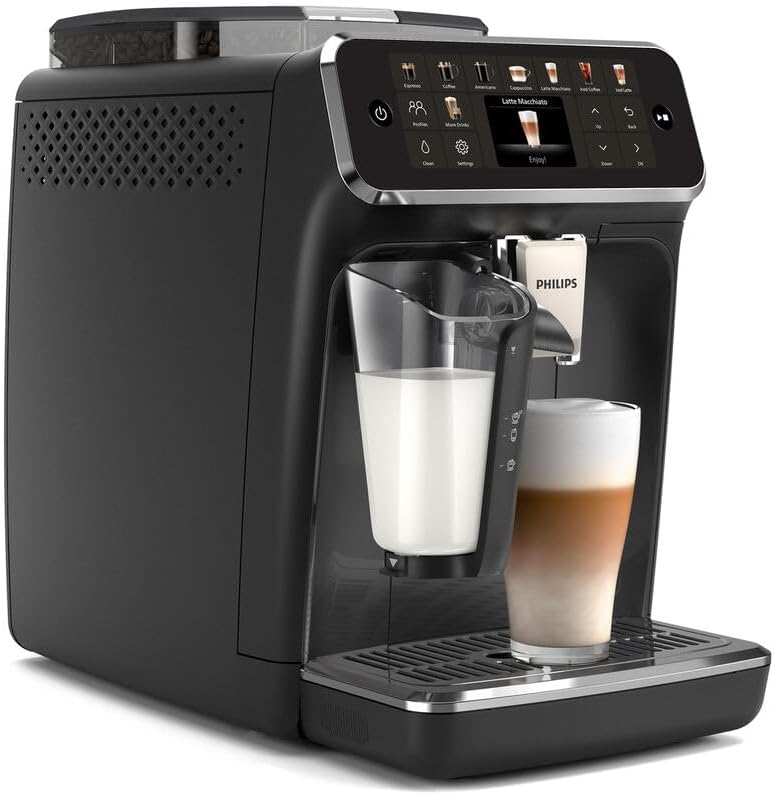 Imagen 3 de Cafetera Superautomática Philips Serie 5500 LatteGo - Negro Negro