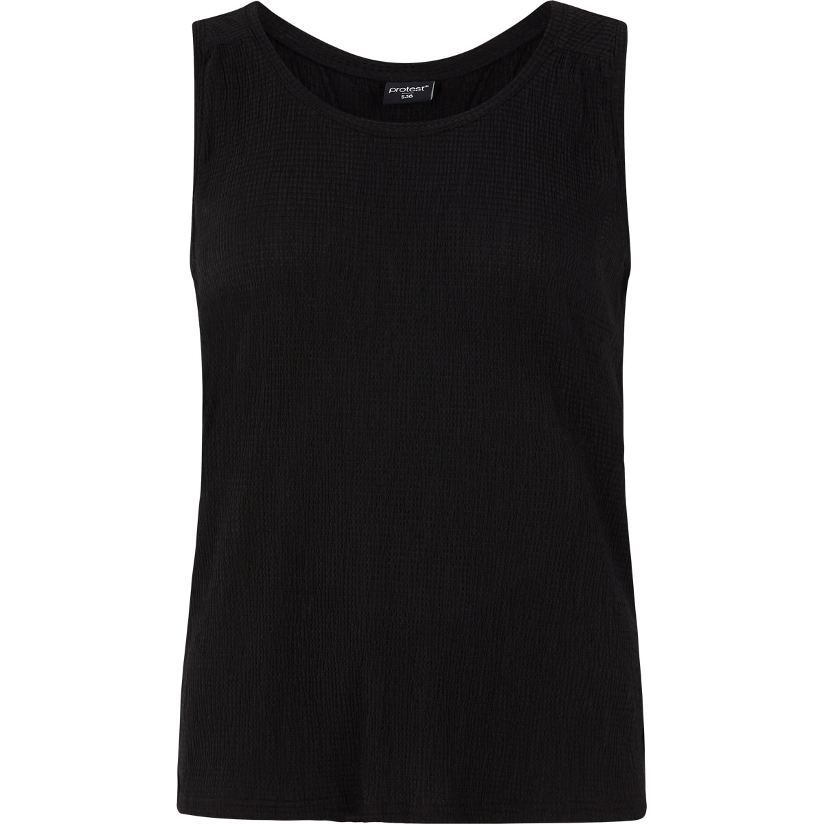 Protest Camiseta de mujer Fields Negro