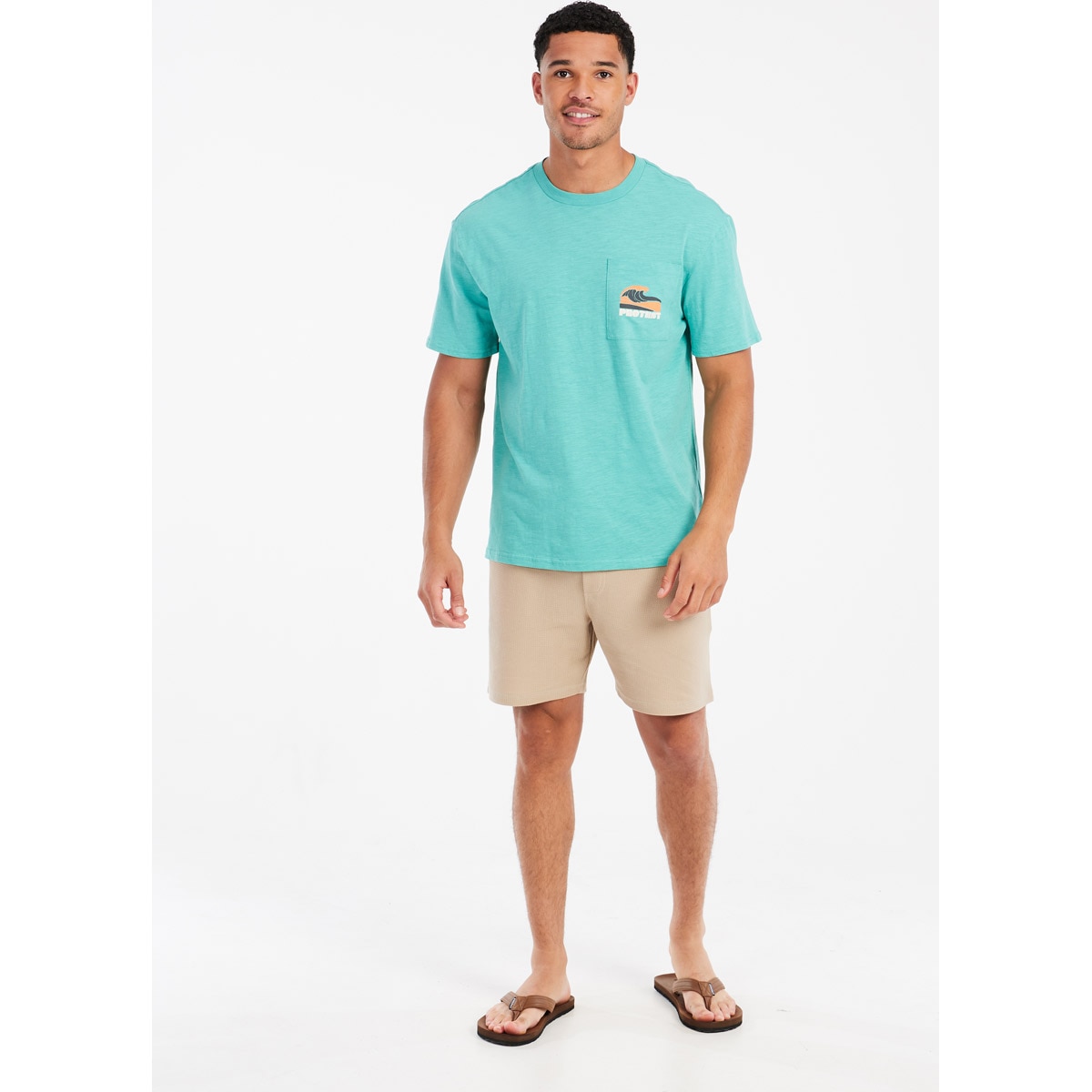 Camiseta de hombre Jake Protest - Verde claro Verde claro-6