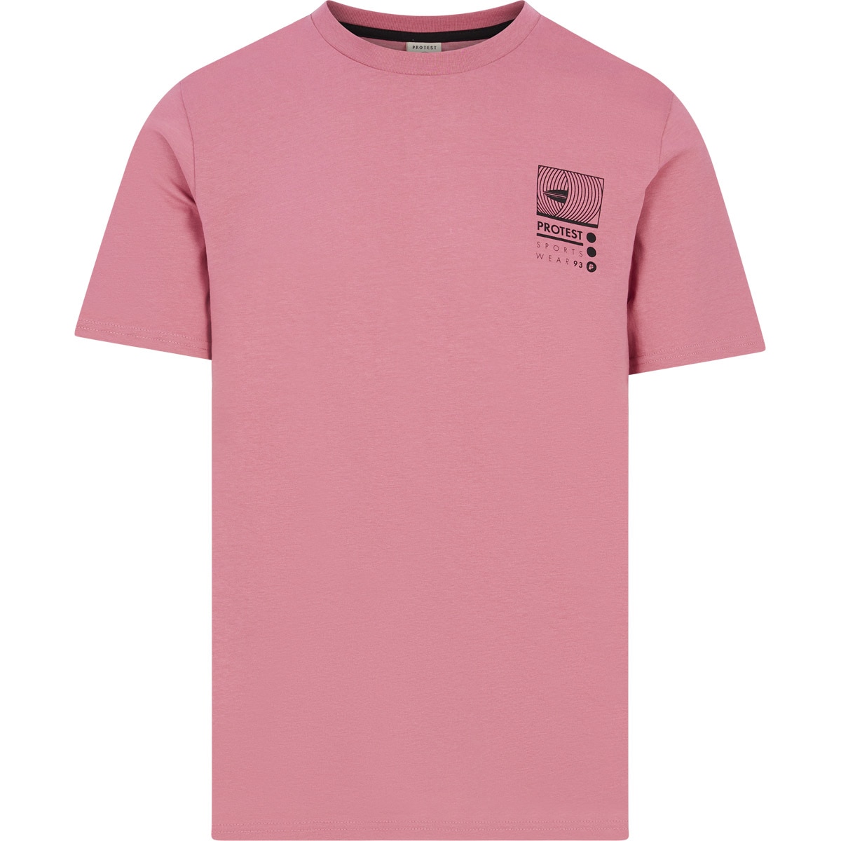 Protest Camiseta de hombre Keidi Rosa chicle