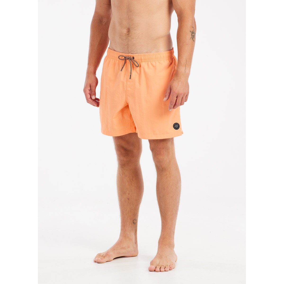 Bañador de hombre Faster Protest - Verde Naranja-5