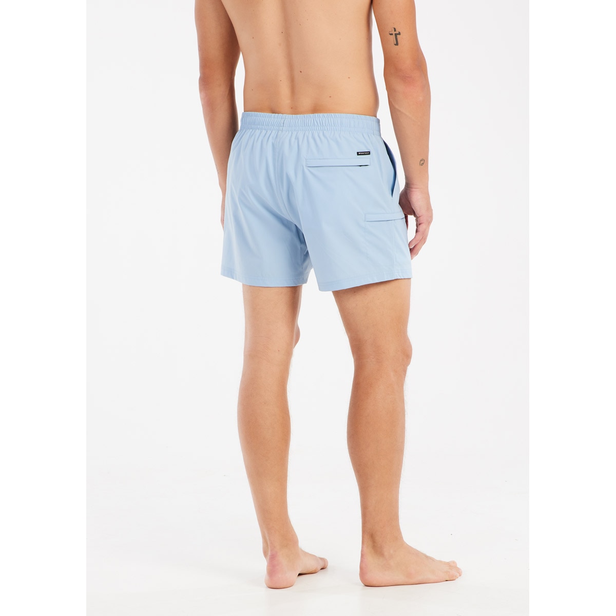 Protest PRTFLAMES JR - Bañador Corto - Kitoffwhite/crema