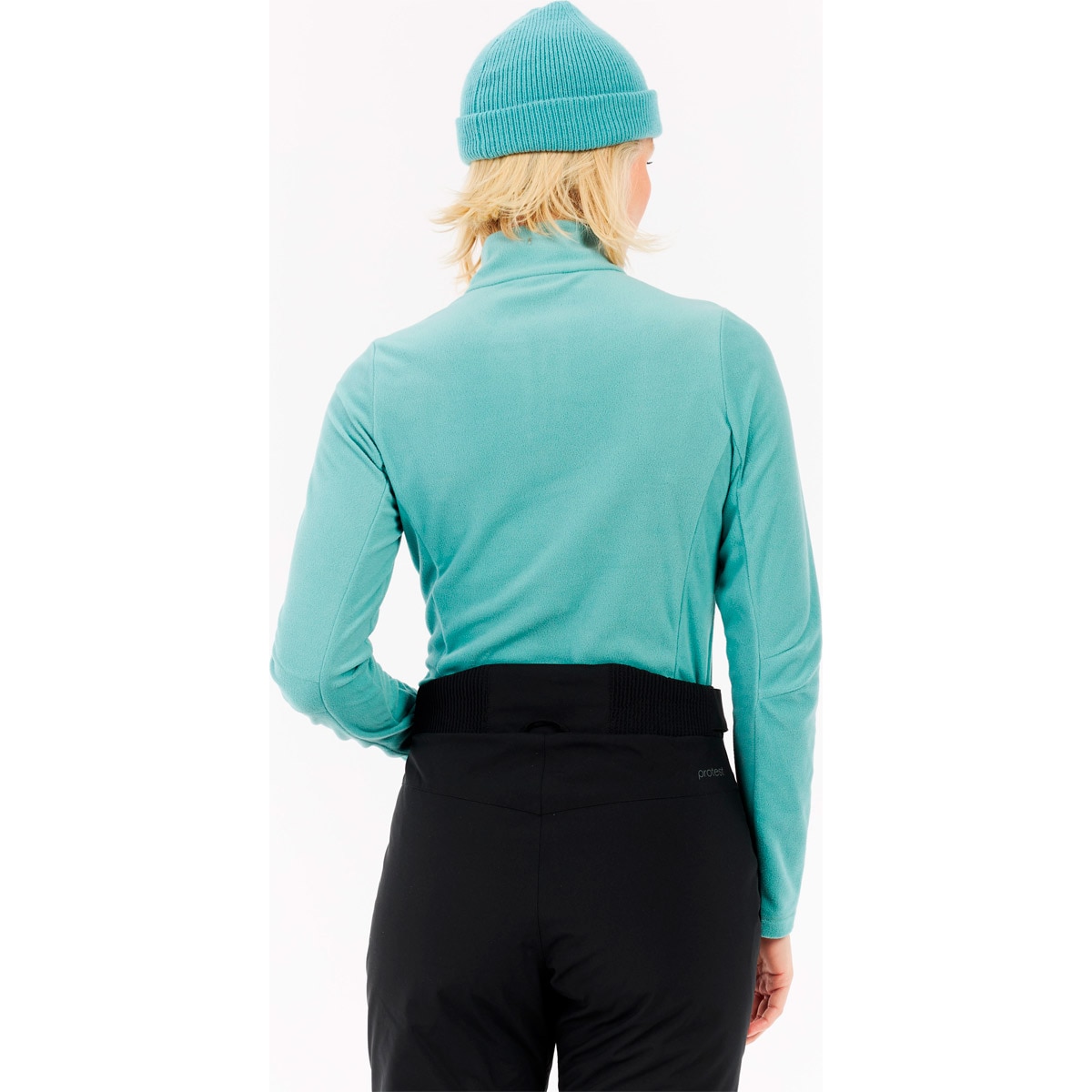 Forro polar de esquí de mujer Remutez 1/4 zip active Protest - Verde menta Verde menta-2