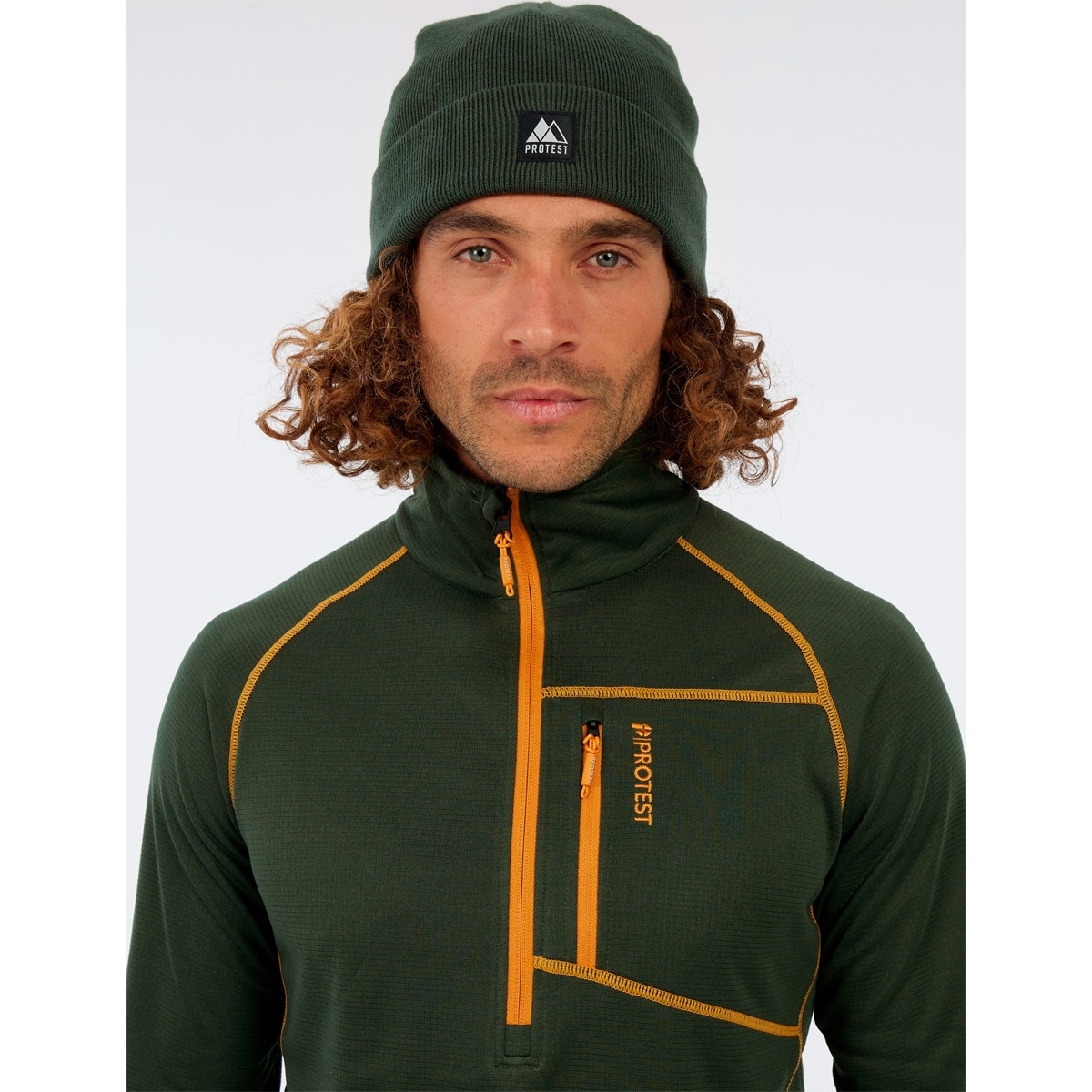 Forro polar de hombre Rekody Protest - Verde oscuro Verde oscuro-6