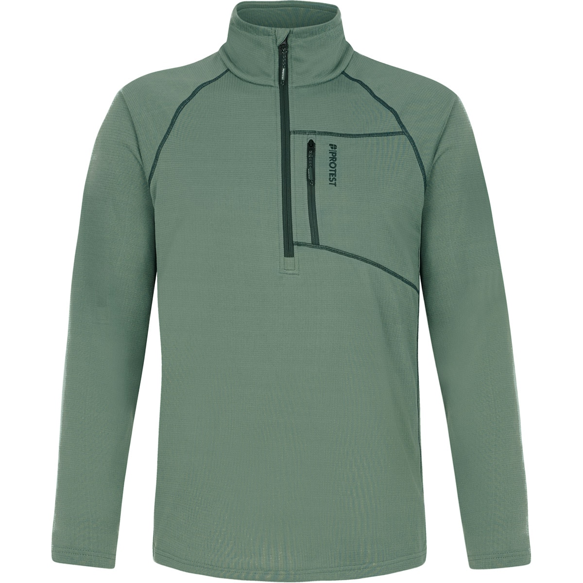 Forro polar de hombre Rekody Protest - Verde oscuro Verde oscuro-9