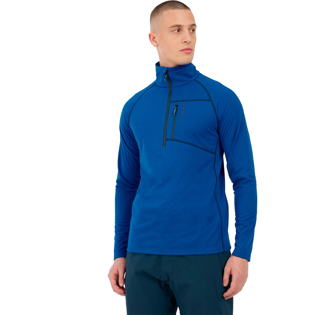 Forro polar de hombre Rekody Protest - Azul eléctrico Azul eléctrico-1