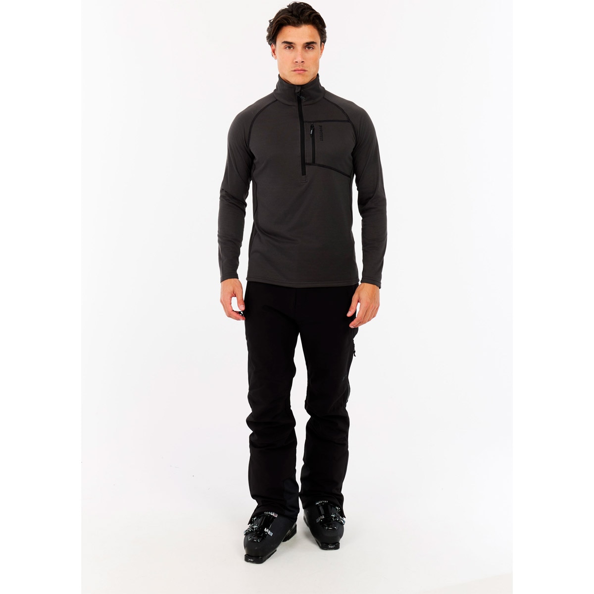 Forro polar de hombre Rekody Protest - Negro Negro-3