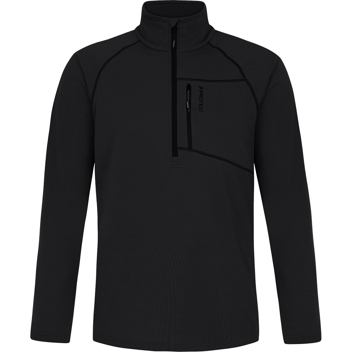 Forro polar de hombre Rekody Protest - Negro Negro-6