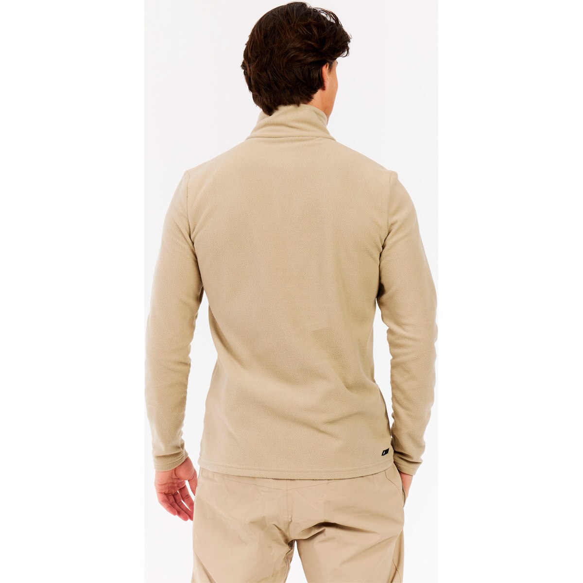Forro polar de esquí de hombre Reperfecto 1/4 zip active tp Protest - Marrón claro Marrón claro-2