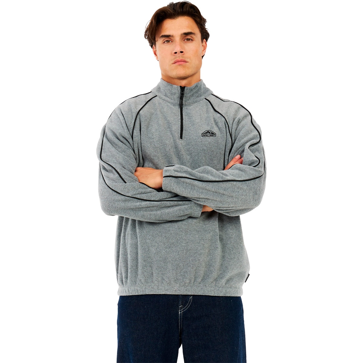 Protest Forro polar de hombre Alton Gris