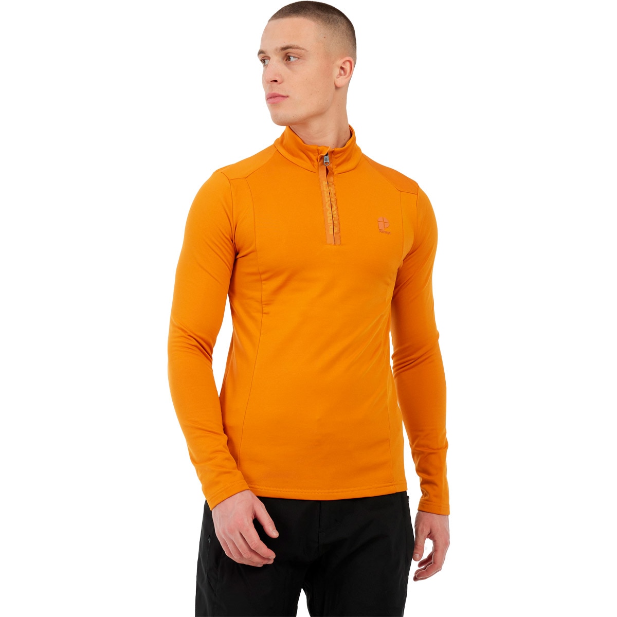 Protest Camiseta deportiva de hombre Rewill Naranja