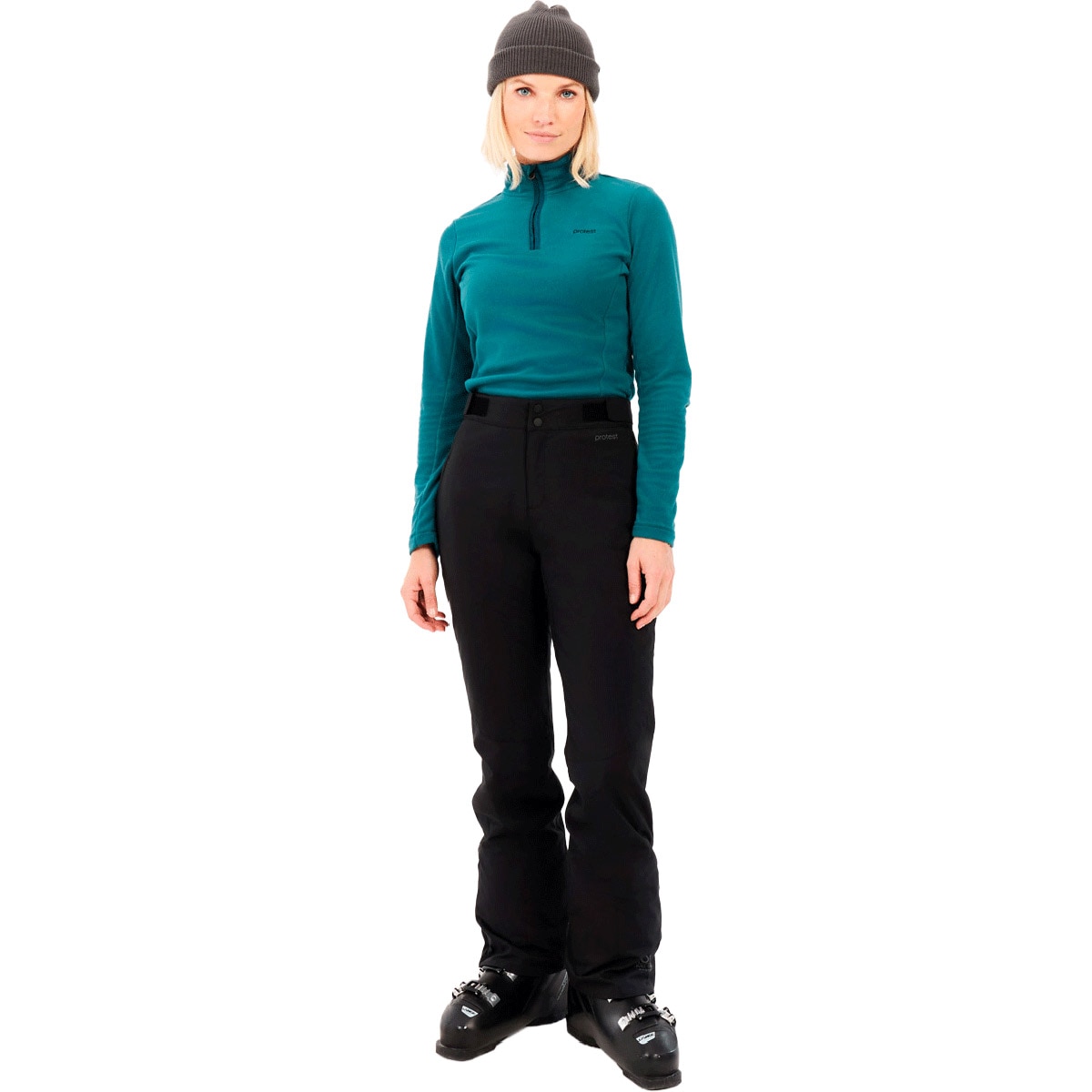 Pantalón de mujer W Voleta Protest - Negro Negro-5