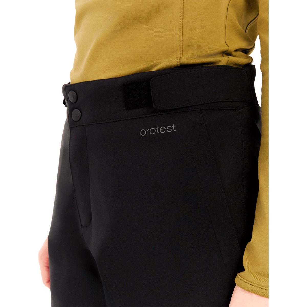 Pantalón de mujer W Voleta Protest - Negro Negro-7